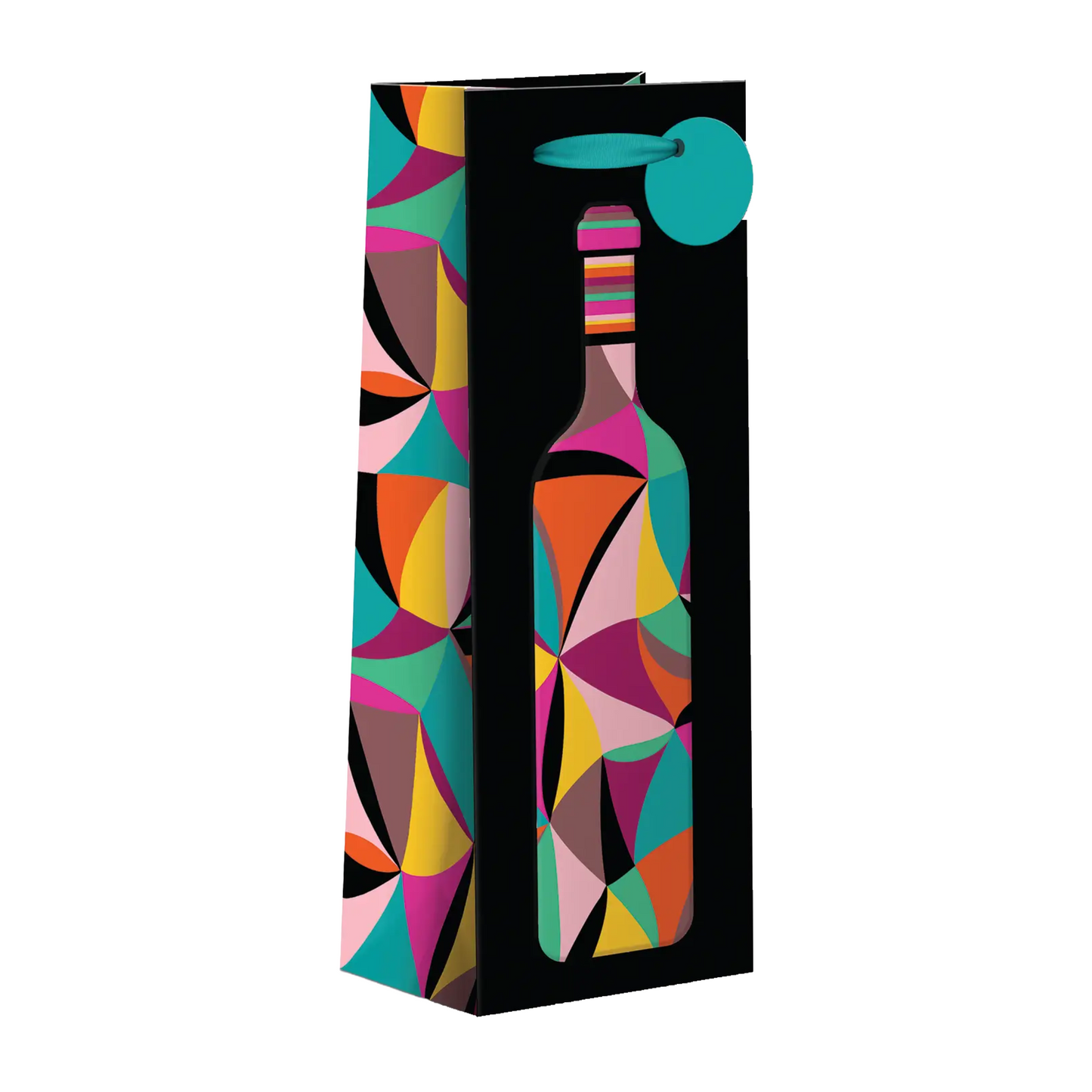 Holiday Garden Party Stripe Wine Gift Bag by Rifle Paper Co.