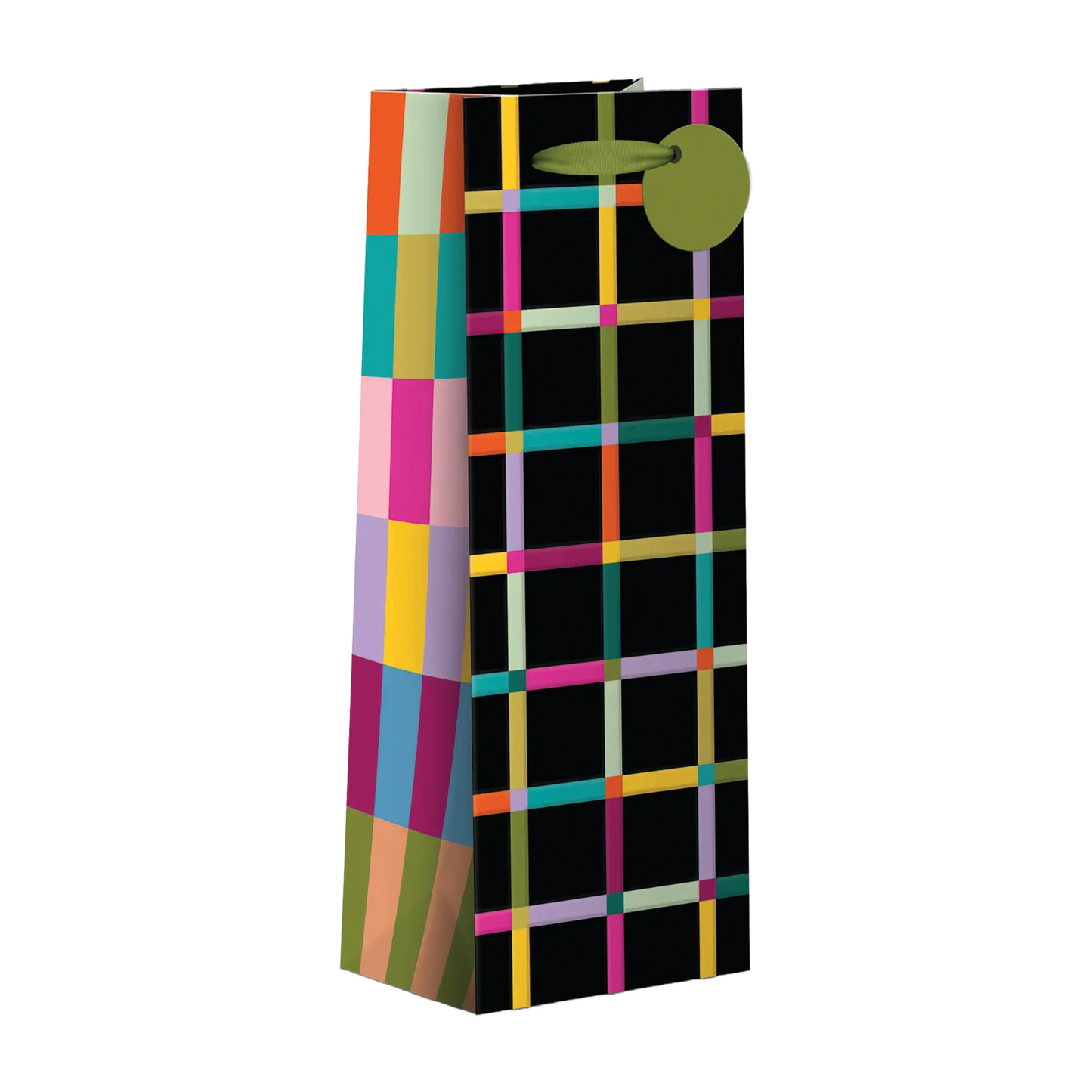 Windowpane Wine Bag by Punch Studio