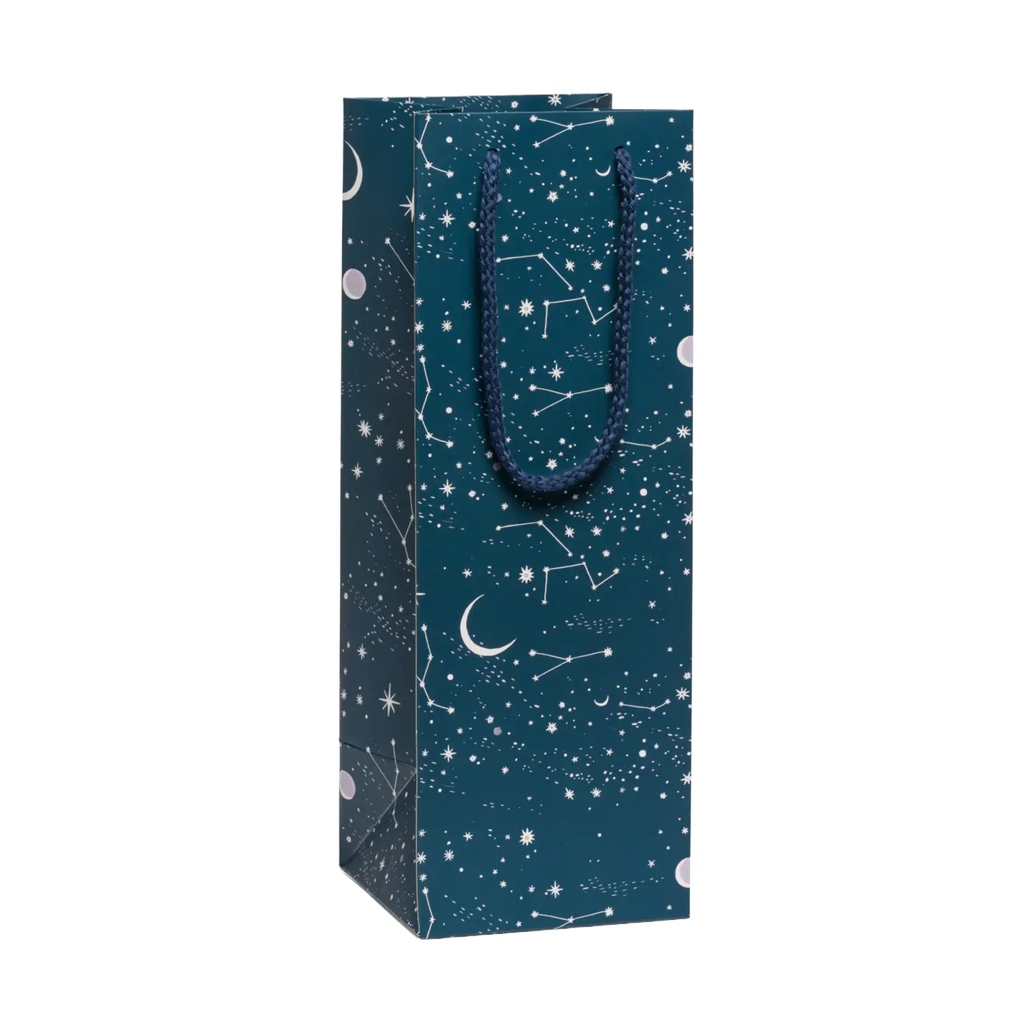 Moon & Stars Wine Gift Bag by Red Cap Cards