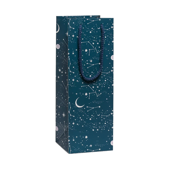 Moon & Stars Wine Gift Bag by Red Cap Cards