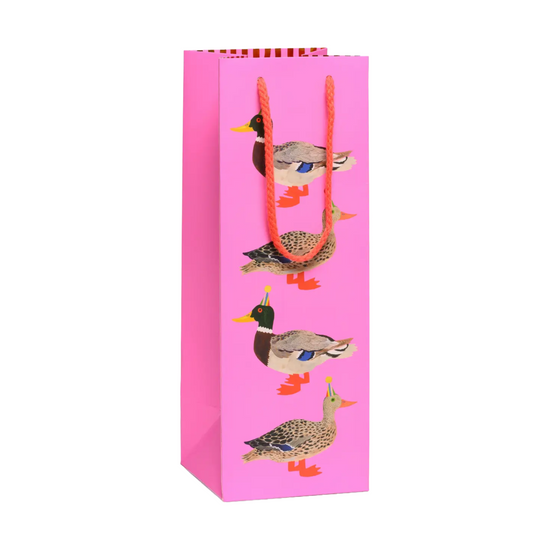 Quacky Birthday Wine Gift Bag by Red Cap Cards