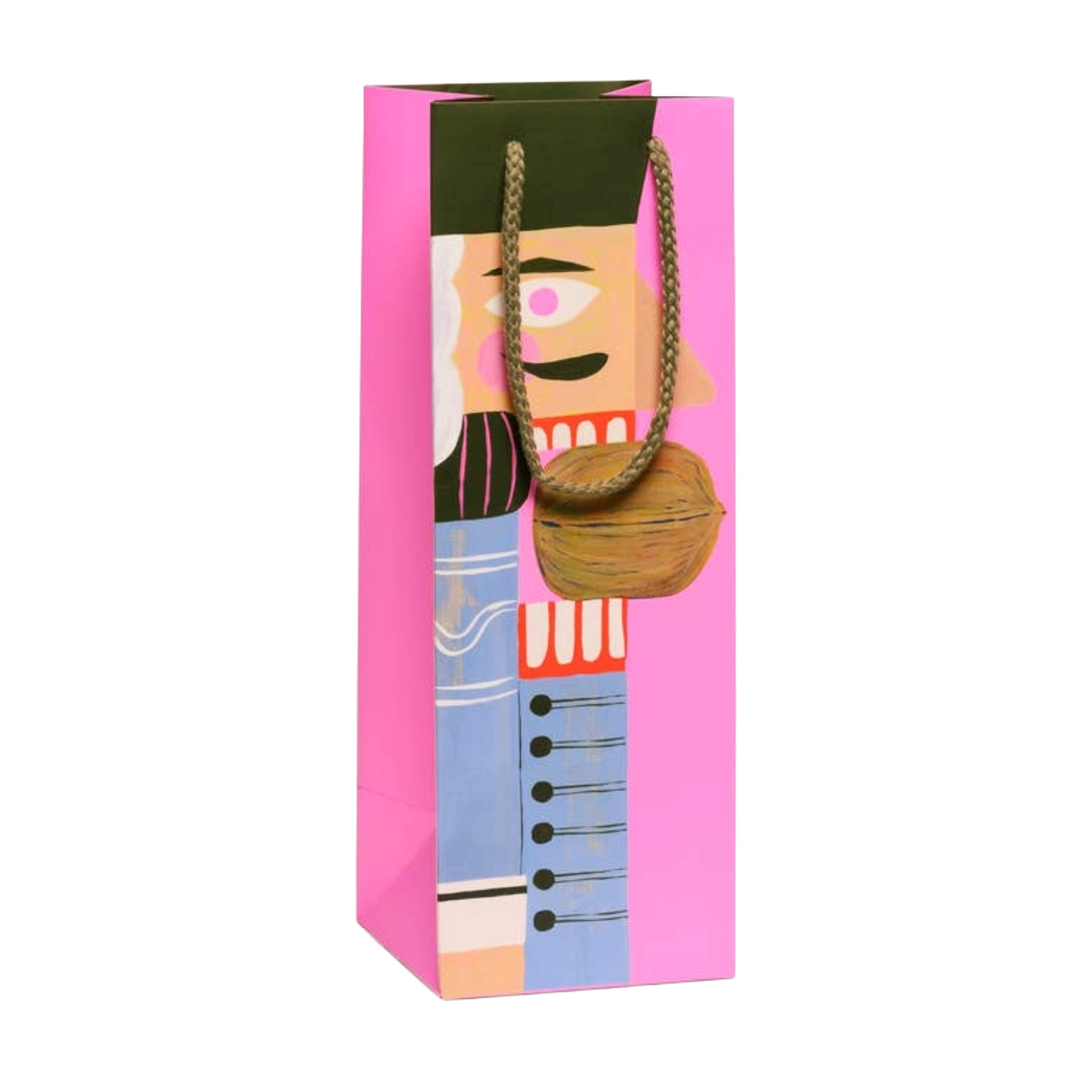 Nutty or Nice Wine Gift Bag