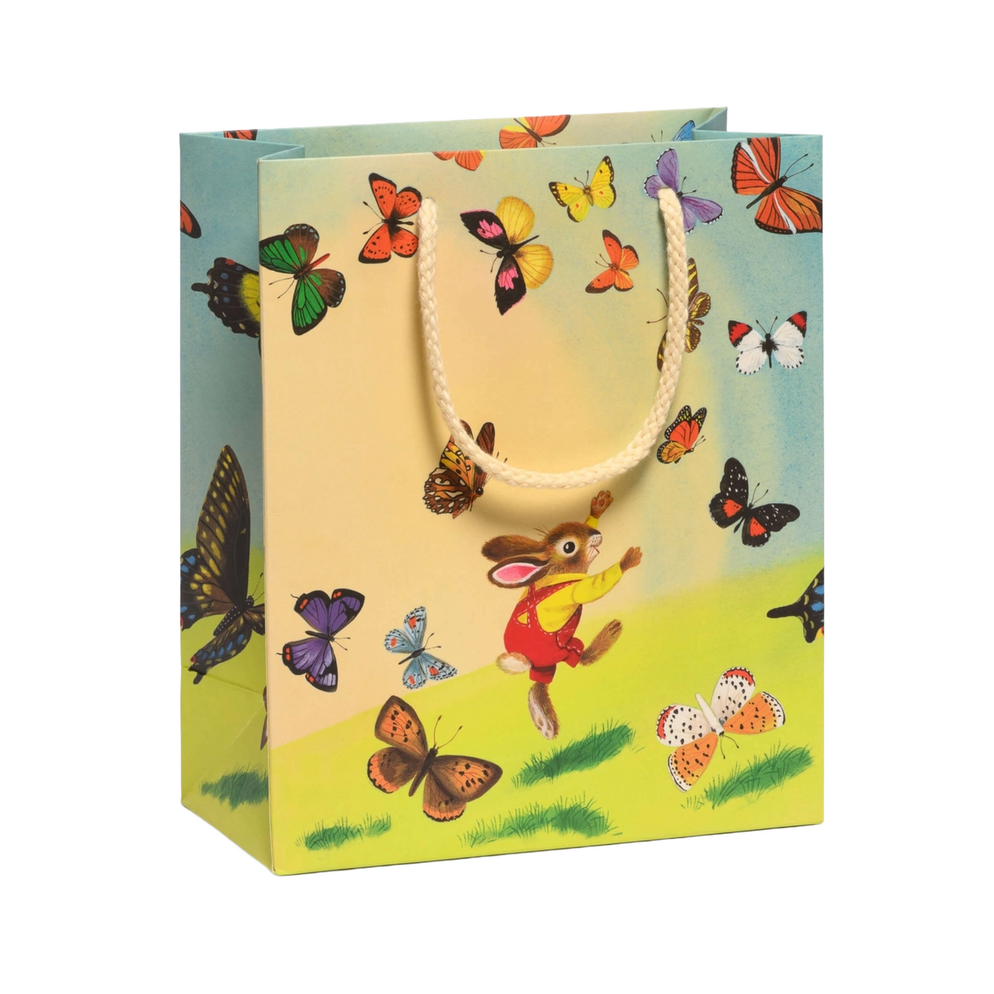 Medium Richard Scarry Bunny & Butterflies Gift Bag