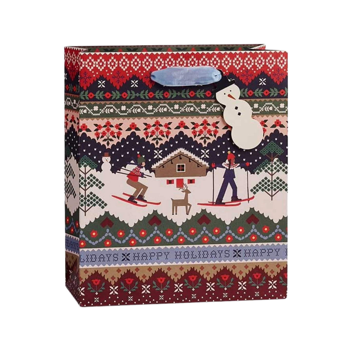 Rifle Paper Co. Medium Ski Chalet Gift Bag