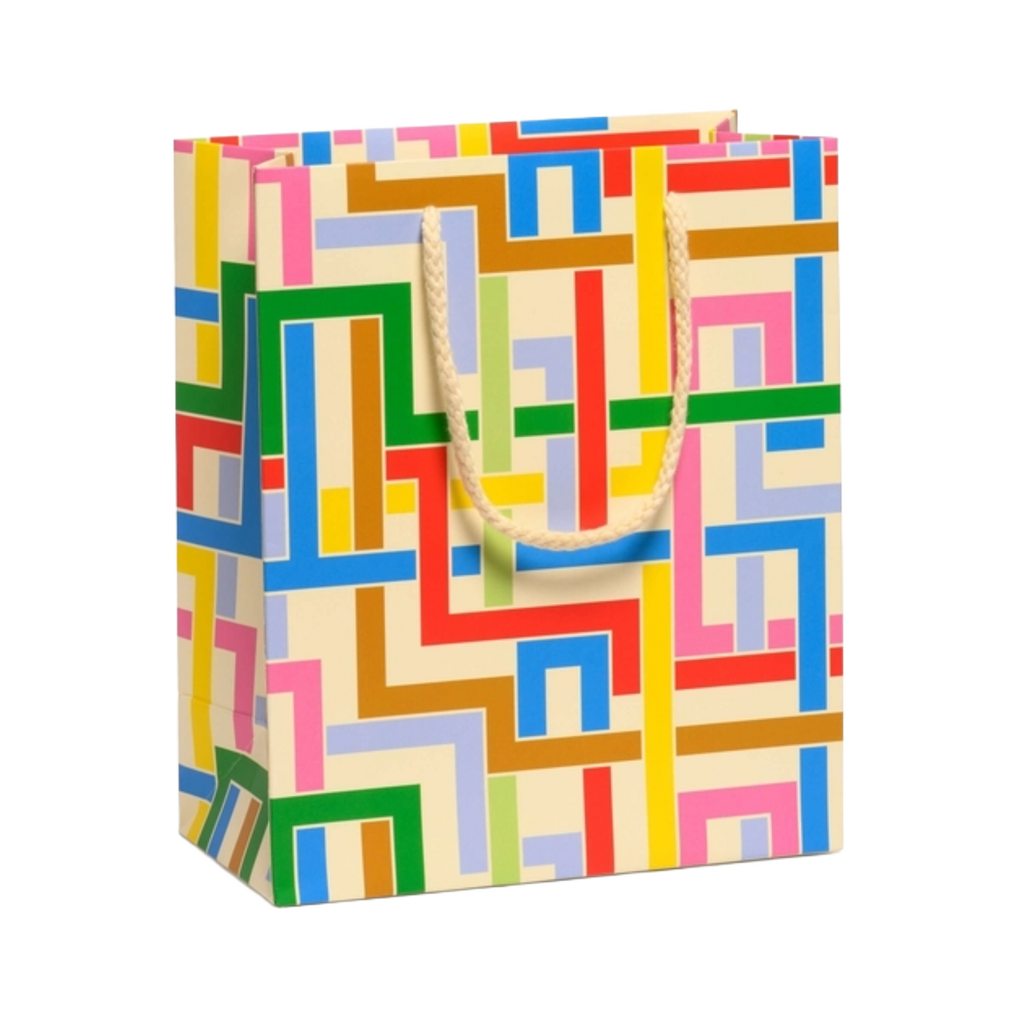 Medium Color Maze Gift Bag by Red Cap Cards