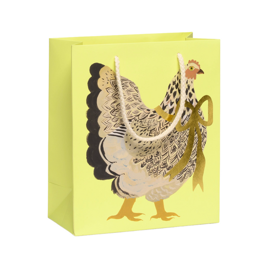 Medium Chateau Poulet Gift Bag by Red Cap Cards
