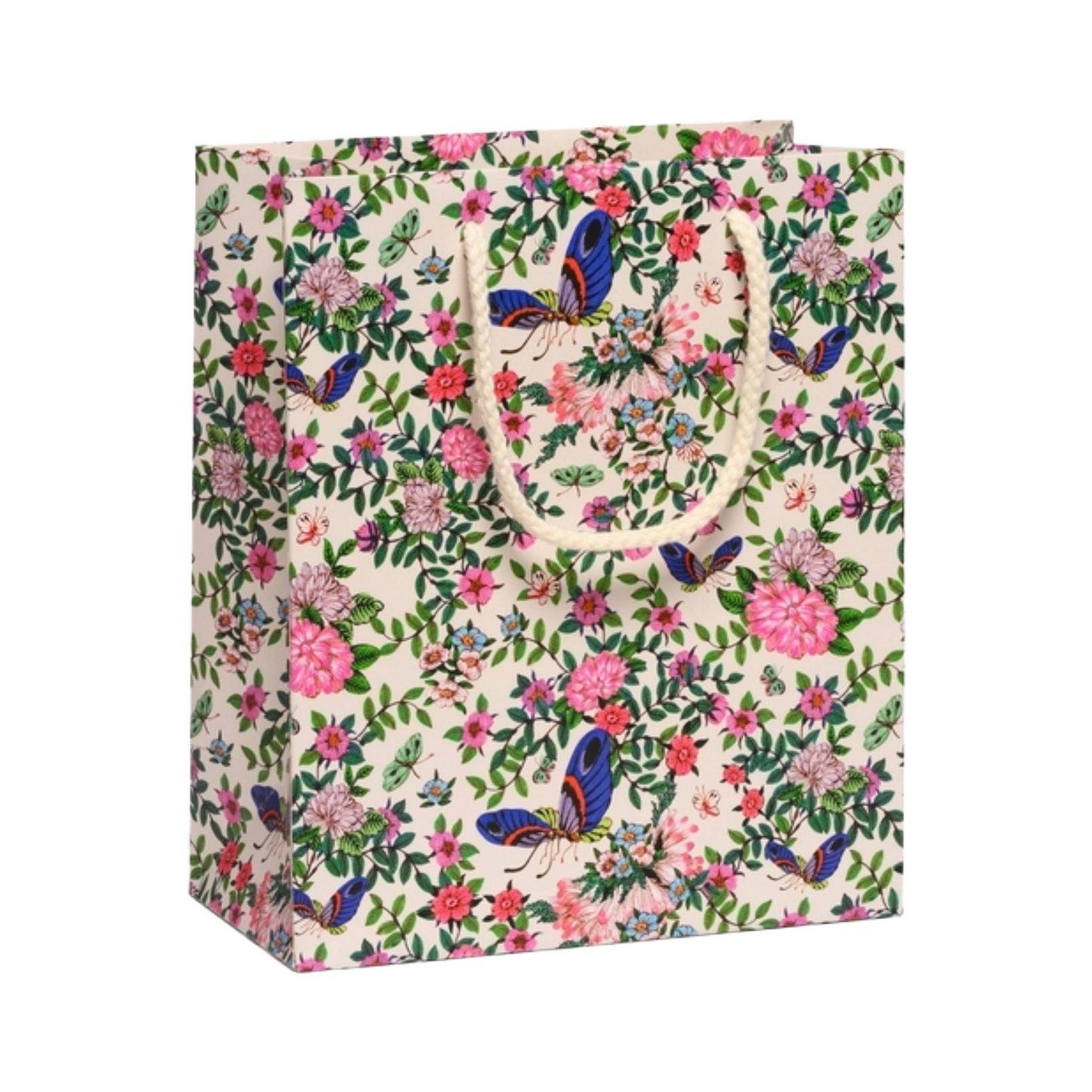 Medium Delicate Butterflies Gift Bag by Red Cap Cards