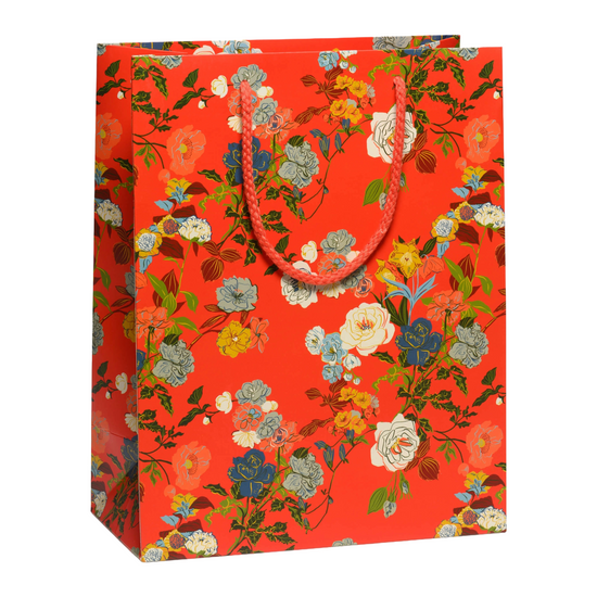 Large Rose Garden Gift Bag by Red Cap Cards