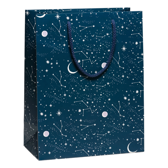 Large Moon and Stars Gift Bag by Red Cap Cards