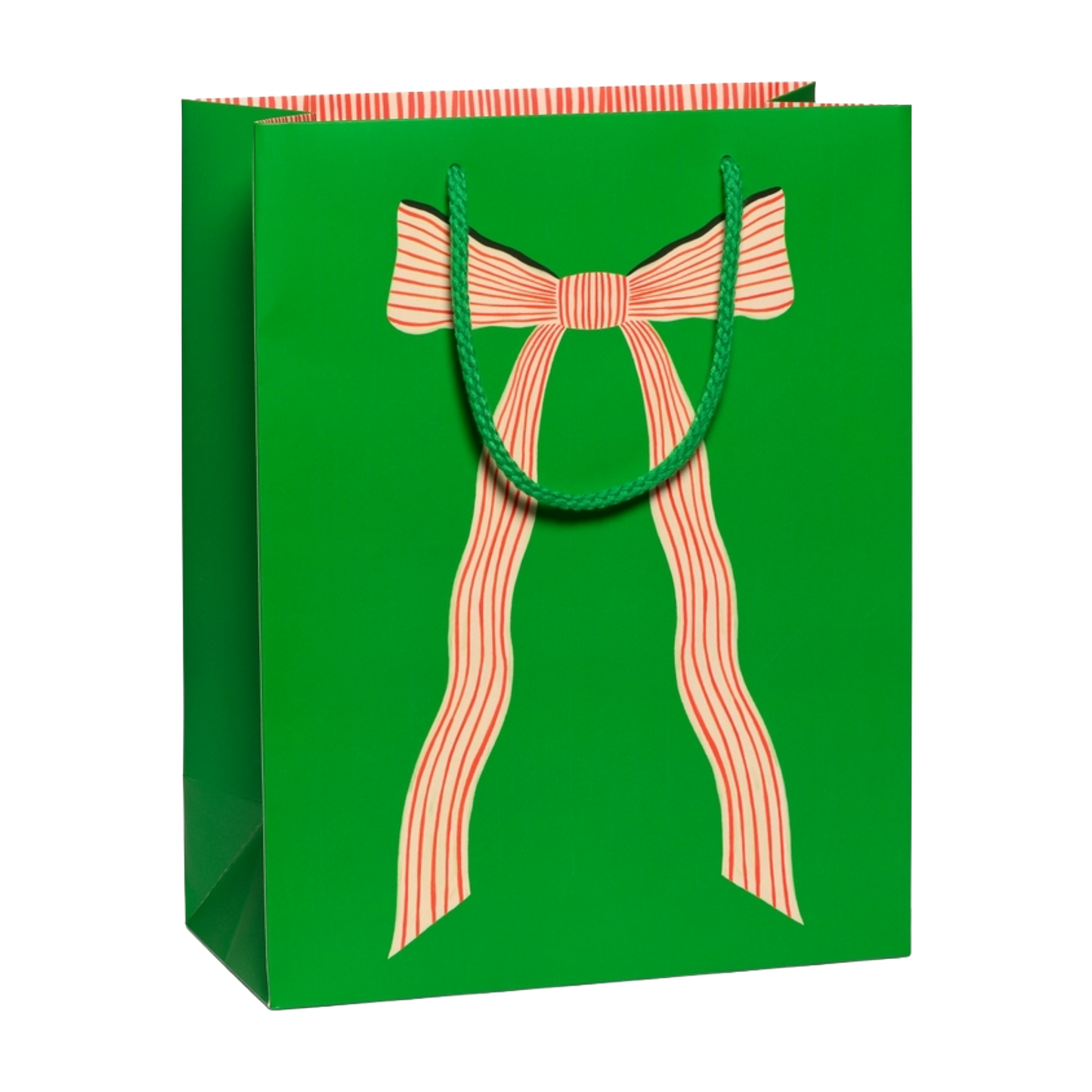 Large Holiday Black Cat Gift Bag