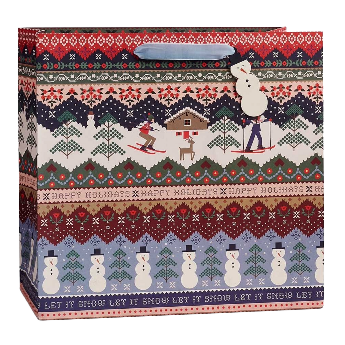 Rifle Paper Co. Large Ski Chalet Gift Bag