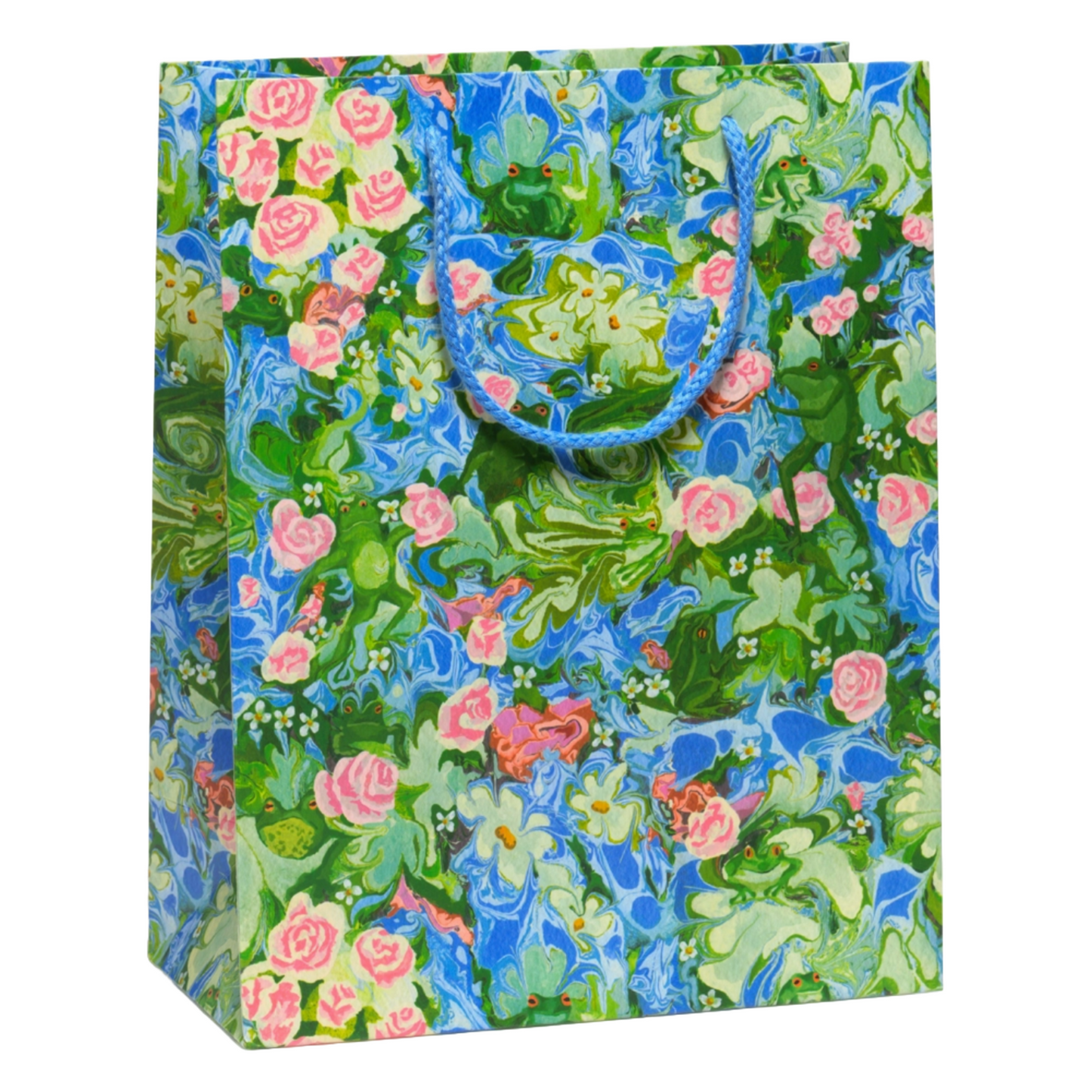 Load image into Gallery viewer, Large Lily Pond Gift Bag by Red Cap Cards
