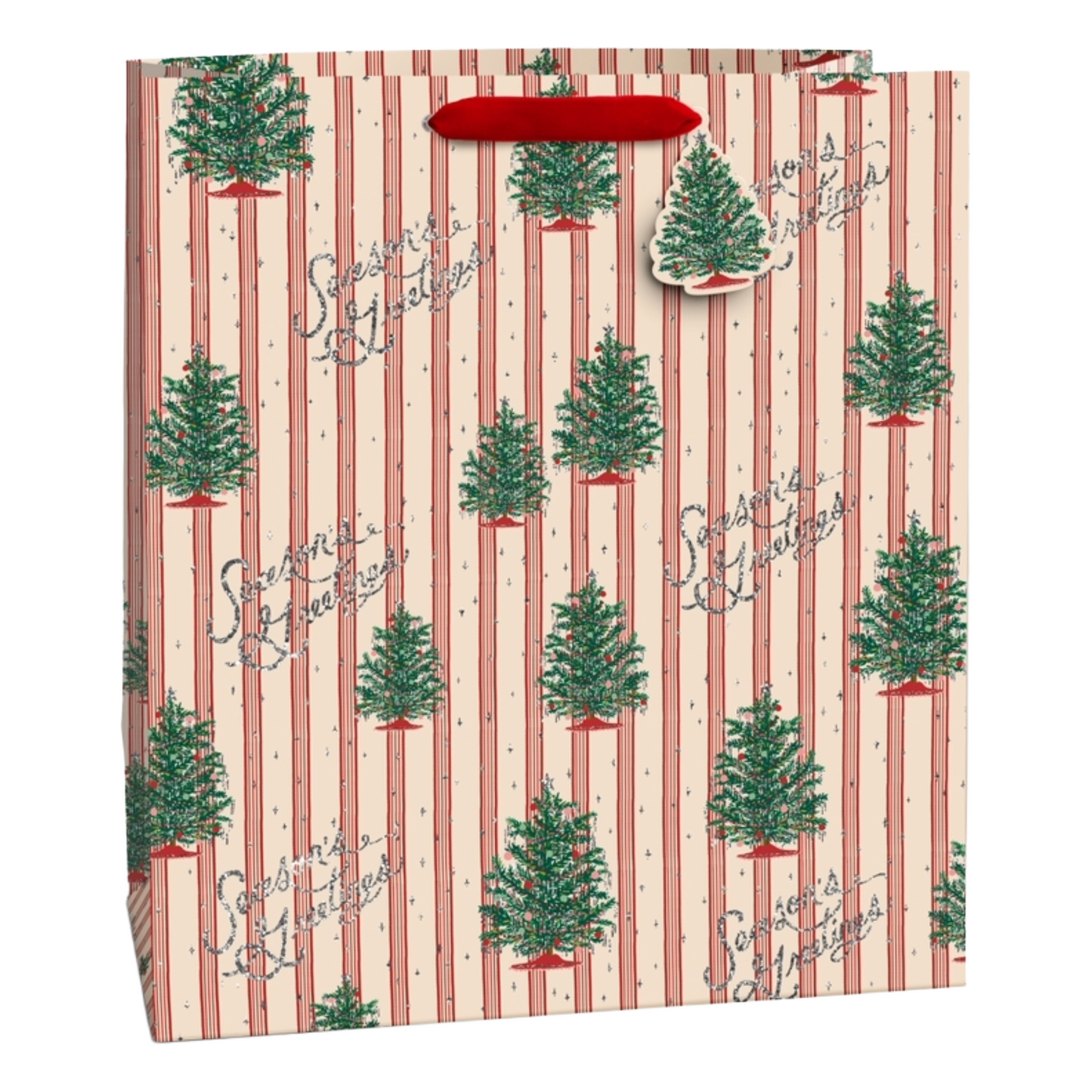 Rifle Paper Co. Extra Large Tinsel Tree Gift Bag