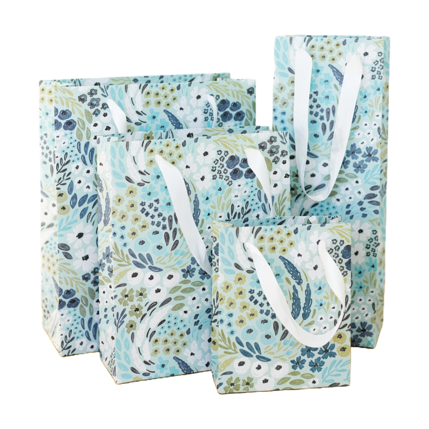 Medium Waterfall Floral Gift Bag by Elyse Breanne Design