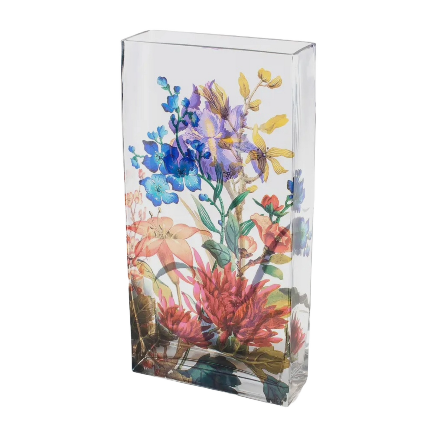 Shakespeare Tiffany Glass Flower Vase by Fringe Studio