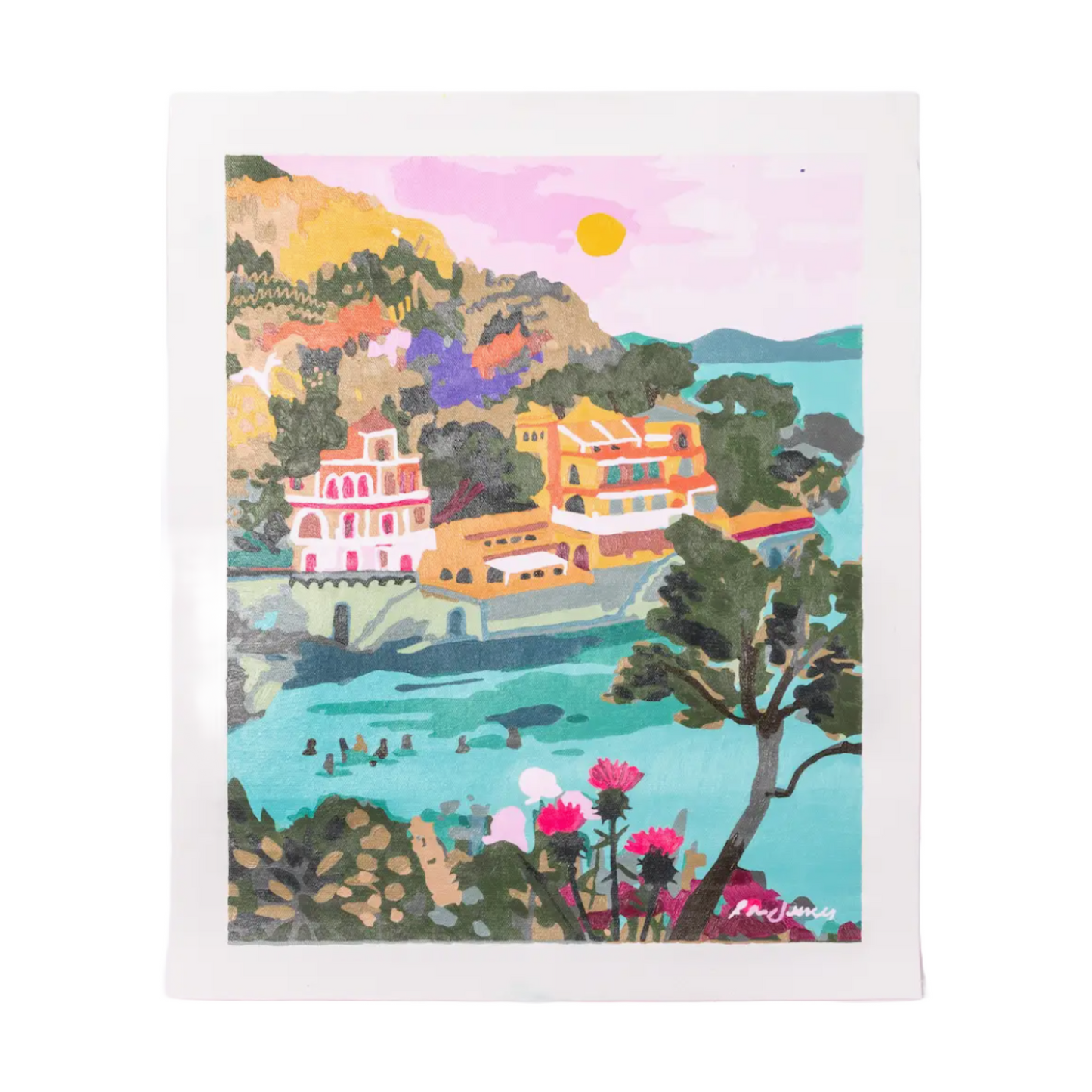 Portofino Blossom Paint By Numbers by Paint Anywhere