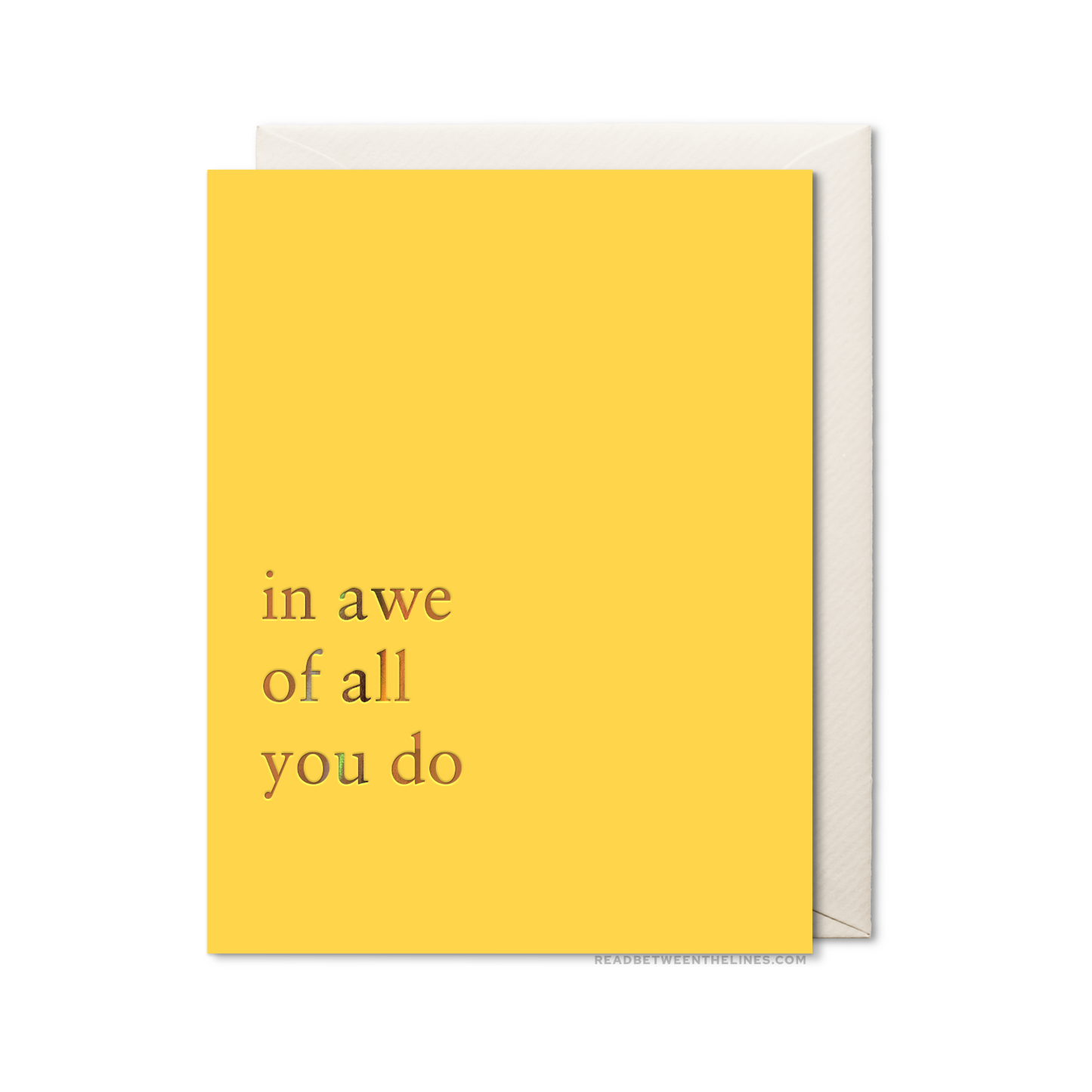 In Awe Card by RBTL®