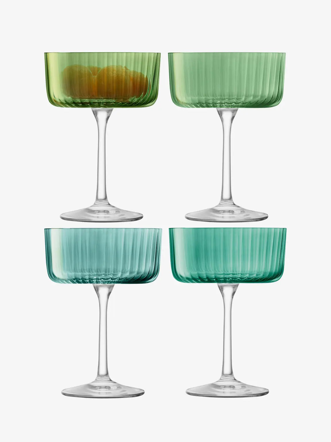 Jade Cocktail Glass Set by LSA