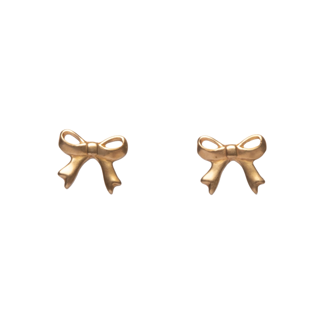 Mini Bow Stud Earrings by Michelle Starbuck Design