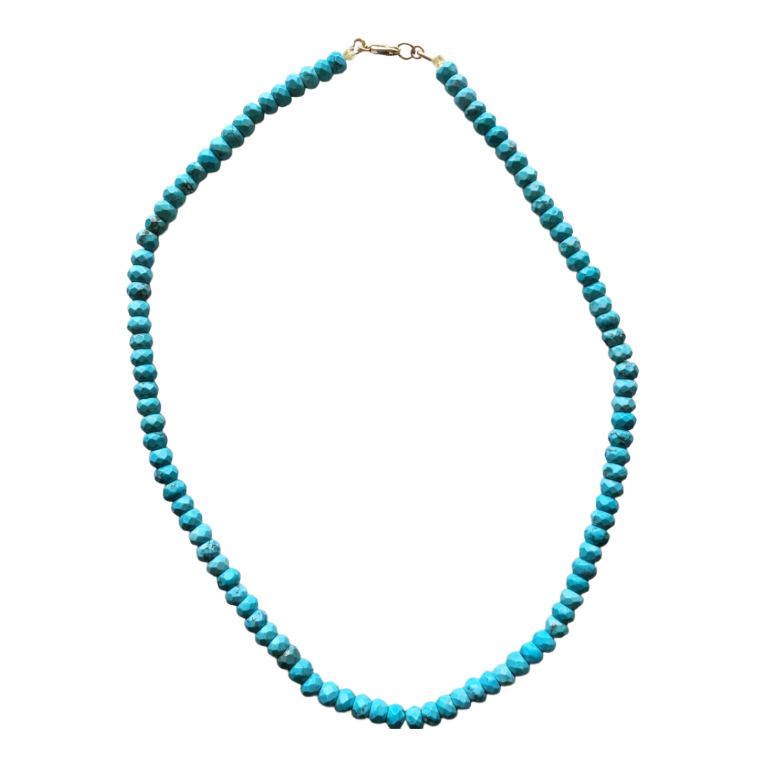 Turquoise Beaded Necklace