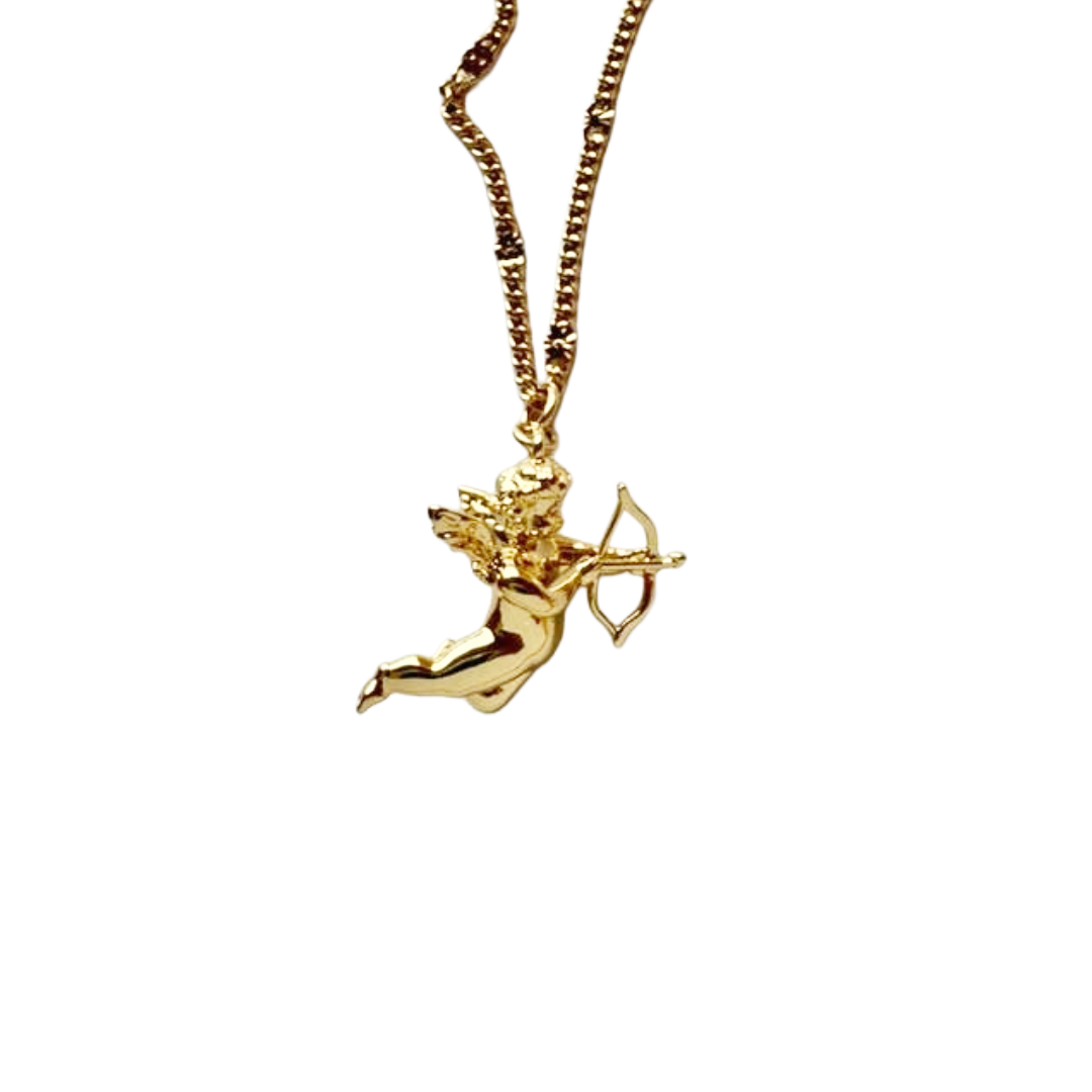 Cupid Pendant Necklace by Kris Nations