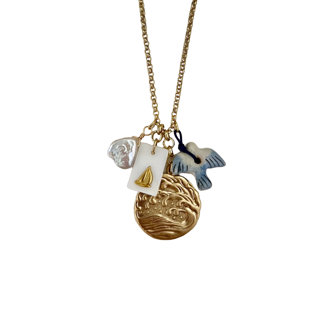 Wren Chunky Charm Necklace