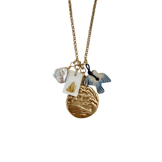 Wren Chunky Charm Necklace