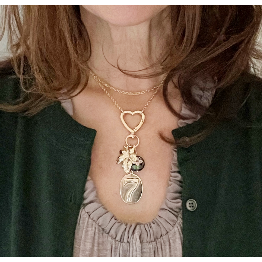 Abriel Chunky Charm Necklace