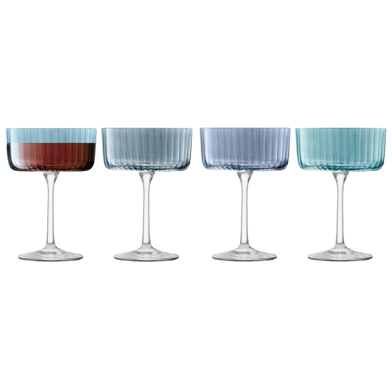 Sapphire Cocktail Glass Set by LSA
