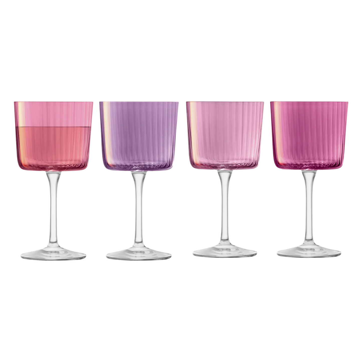 Garnet Wine Glass Set