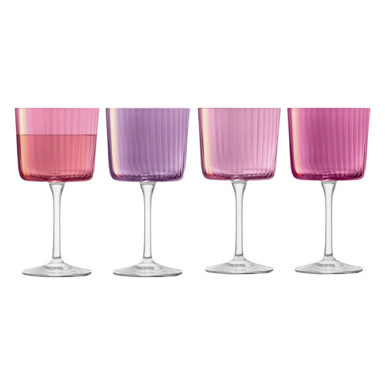 Garnet Wine Glass Set