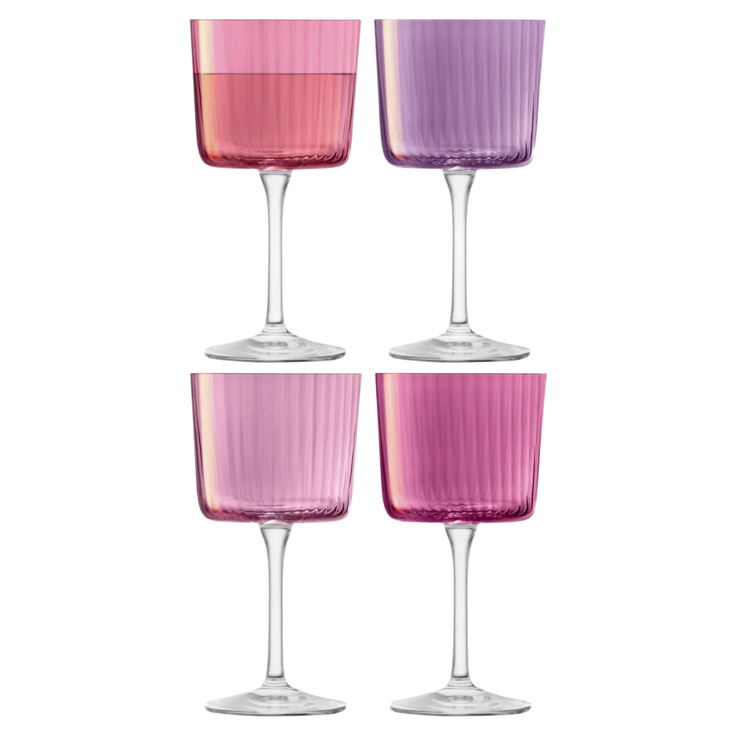 Garnet Gems Wine Glass Set