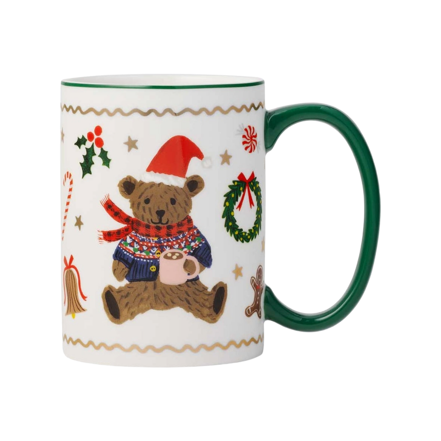 Rifle Paper Co. Beary Christmas Porcelain Mug