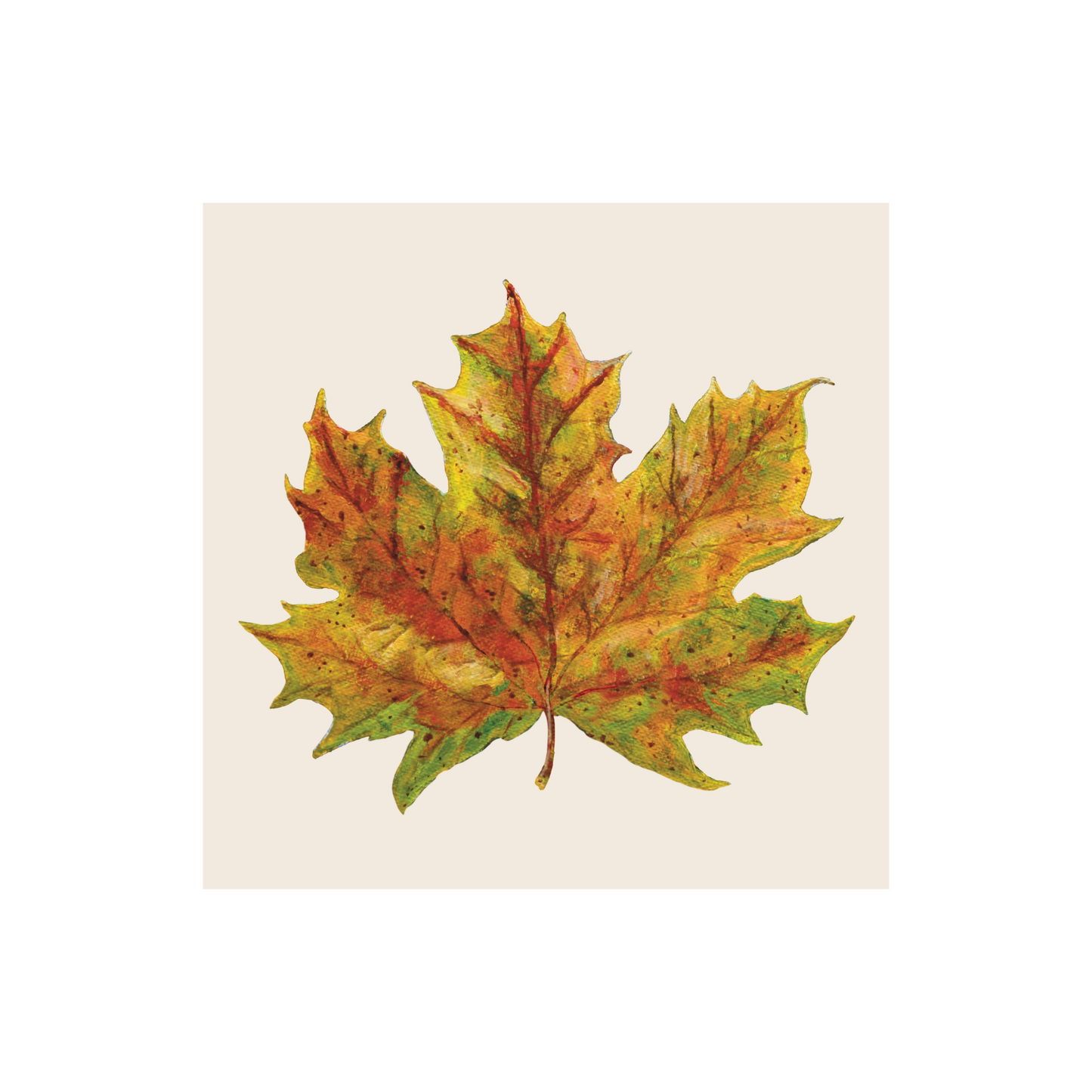 Fall Foliage Cocktail Napkin