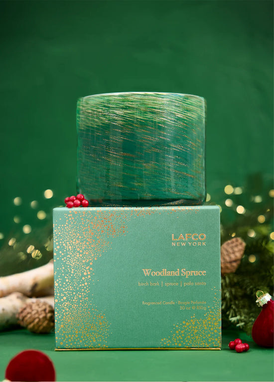 Woodland Spruce 3-Wick Candle by LAFCO