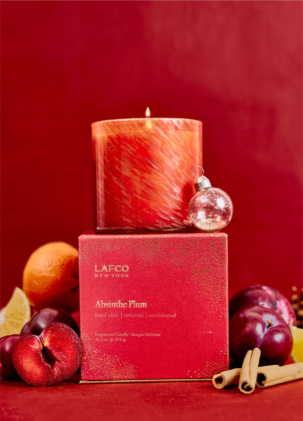 Absinthe Plum Signature Candle by LAFCO