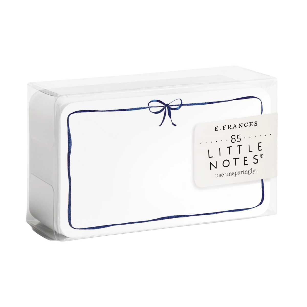 Navy Bow Little Notes by E. Frances Paper