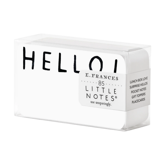 Hello Little Notes by E. Frances Paper