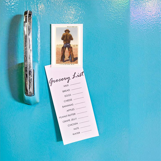 Cowboy Rolling Cigarette Magnet by Found Image Press
