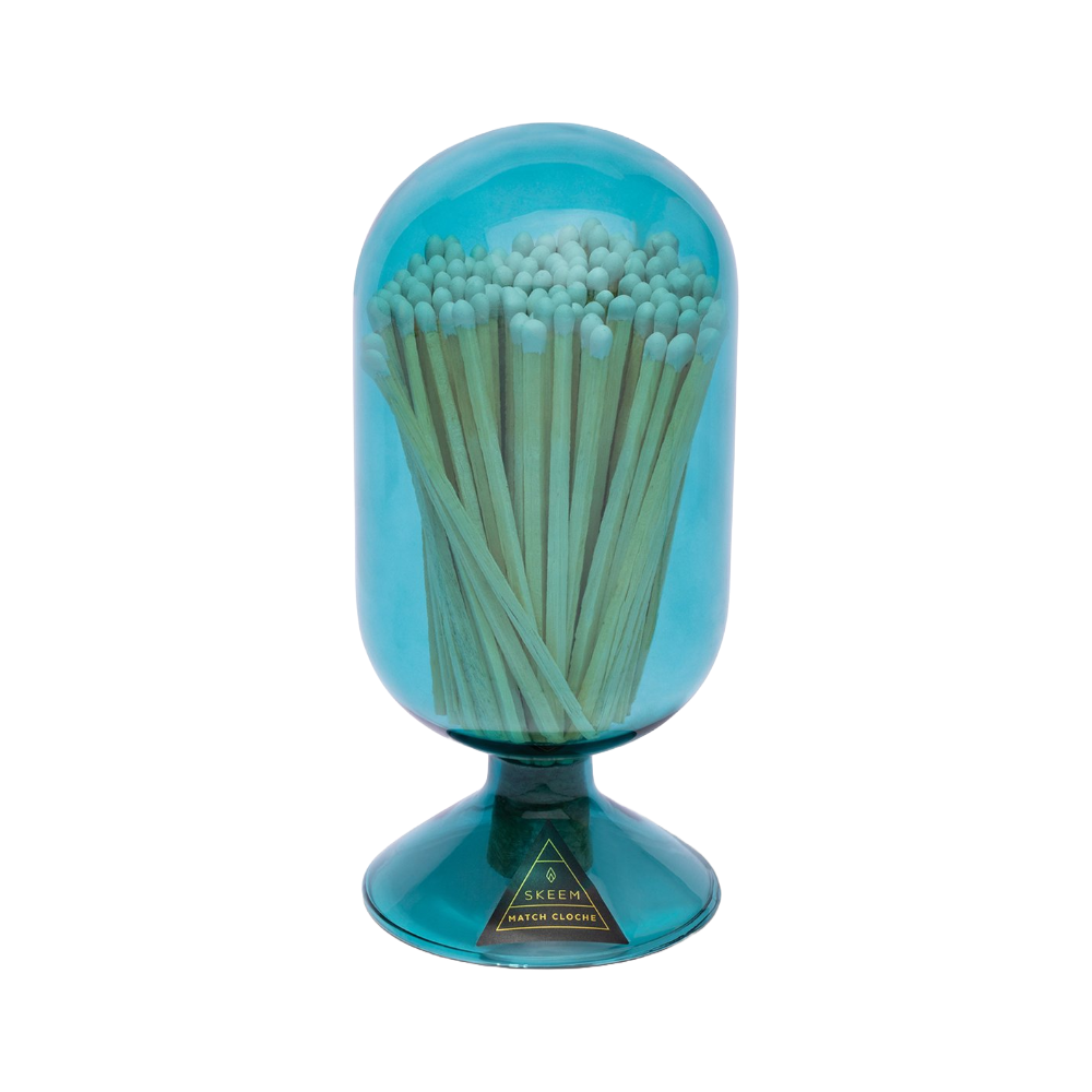 Teal Match Cloche