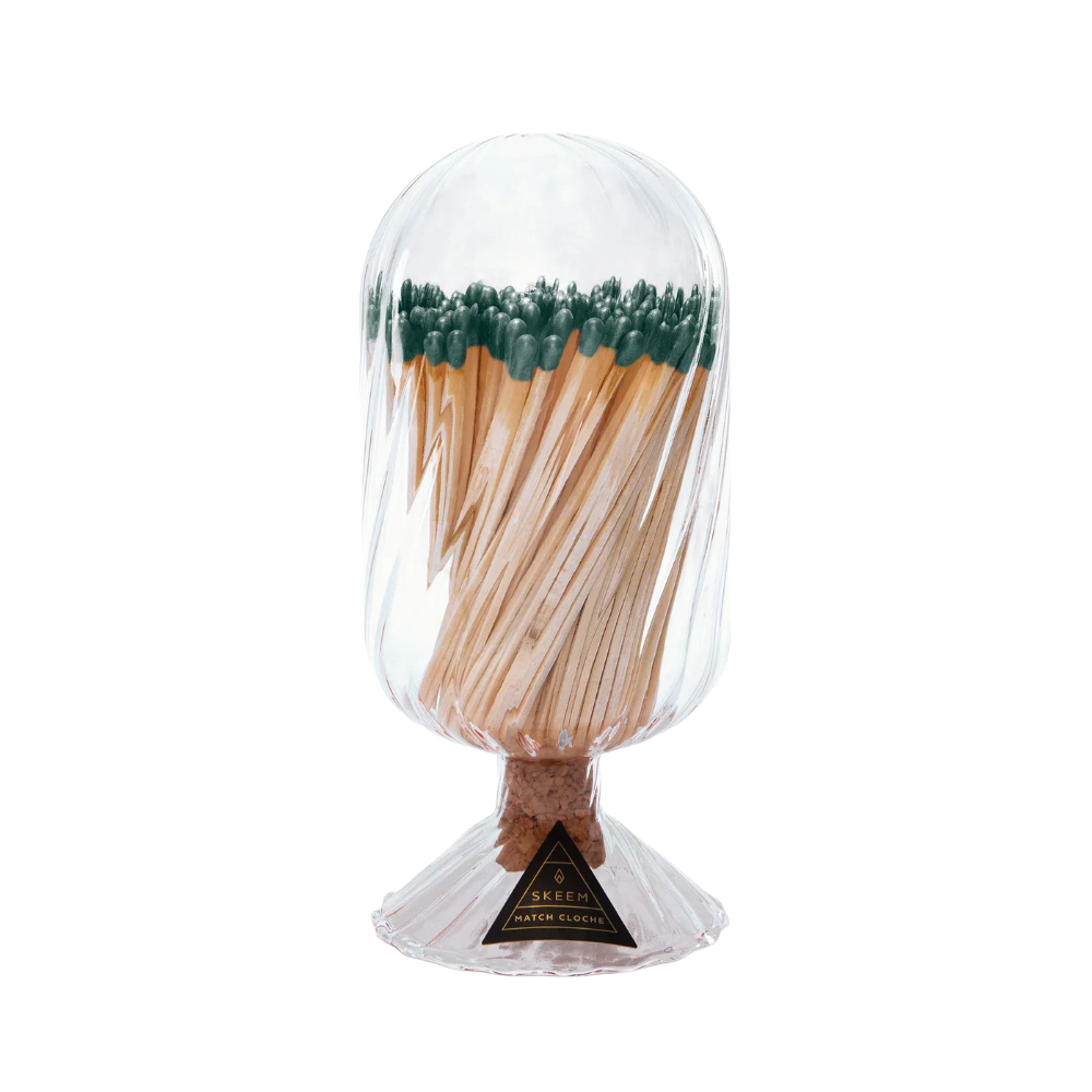 Evergreen-Tipped Helix Match Cloche