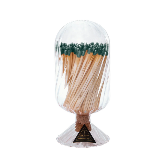 Evergreen-Tipped Helix Match Cloche