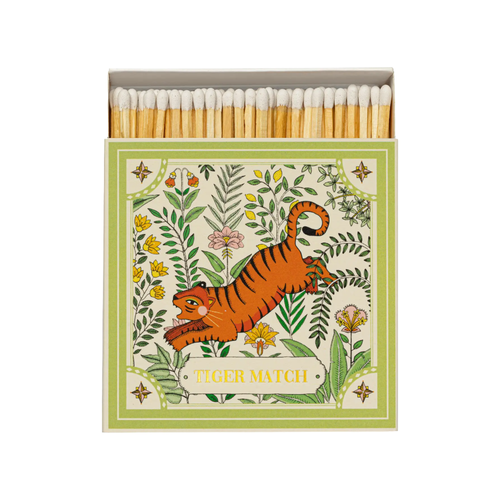 Ariane's Green Tiger Matchbox by Archivist Gallery