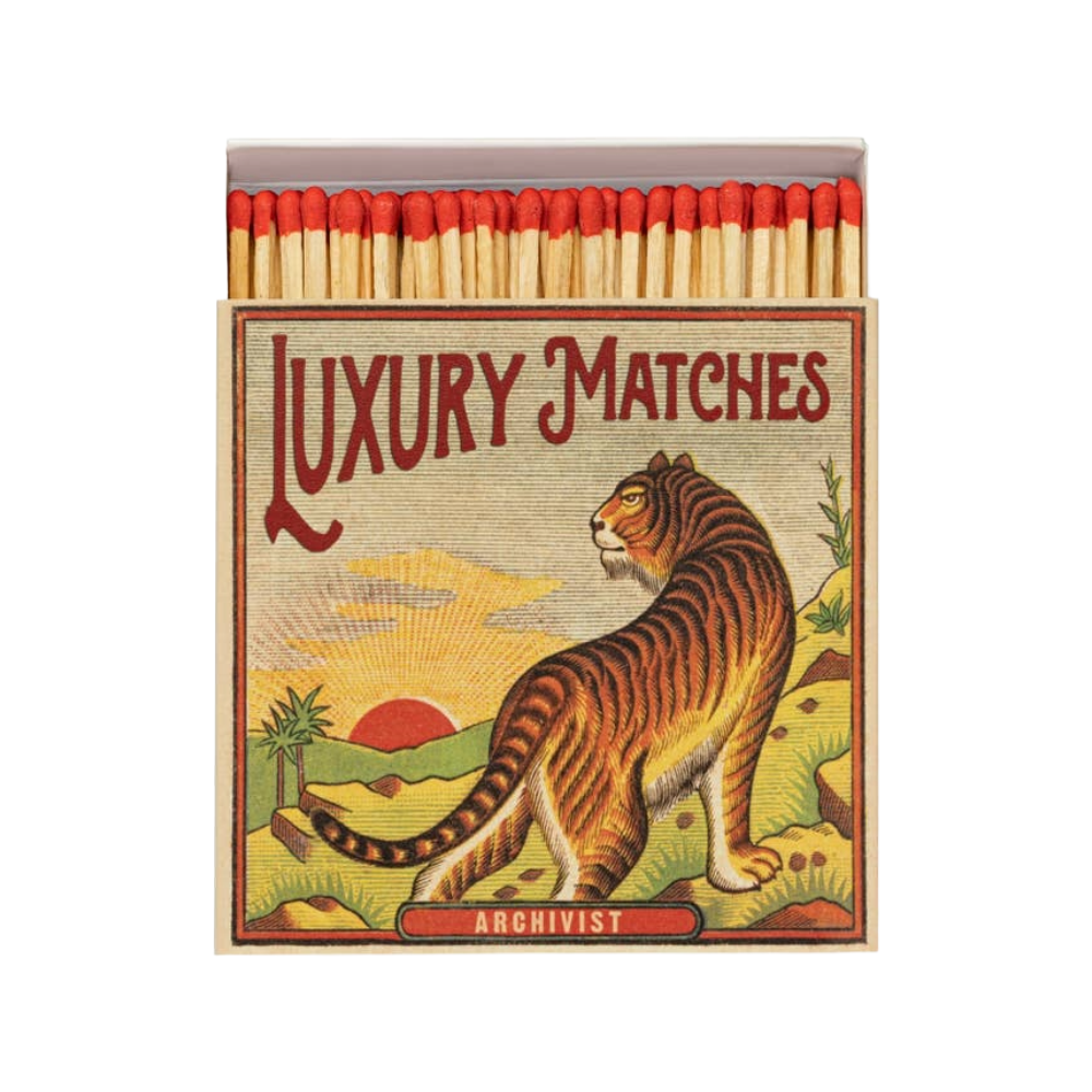 Tiger Matchbox