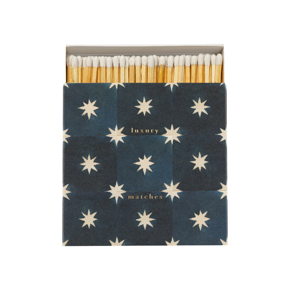 Navy Tile Matchbox by Archivist Gallery