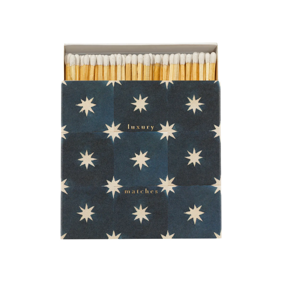 Navy Tile Matchbox by Archivist Gallery