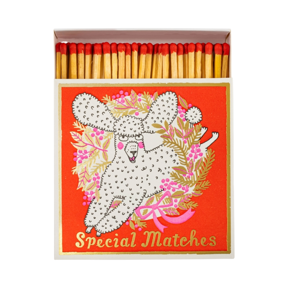 Poodle Prancing Matchbox