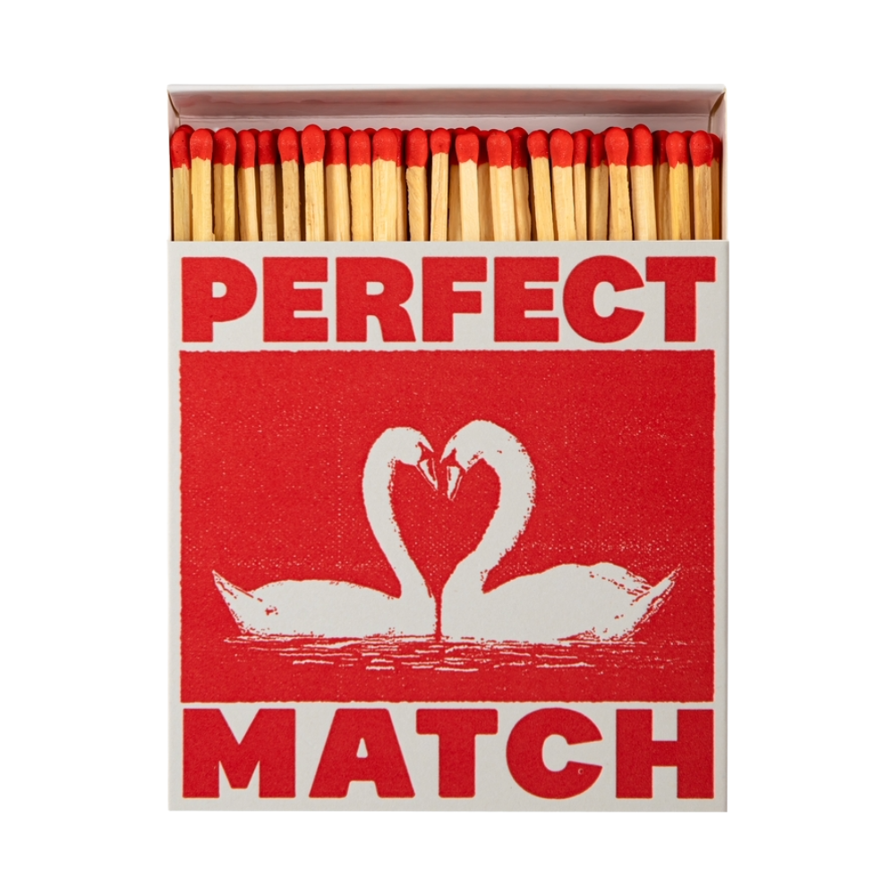 I Like You Swan Matchbox