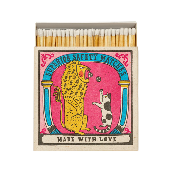 Big Cat Little Cat Matchbox by Archivist Gallery