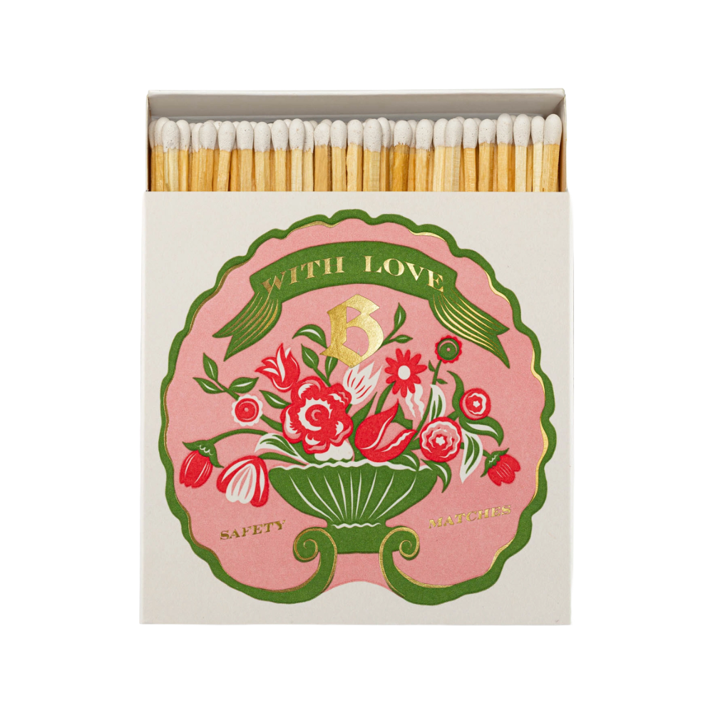 Archivist X Blumenhaus Flower Matchbox by Archivist Gallery